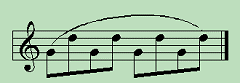 Score excerpt from Howl Brook